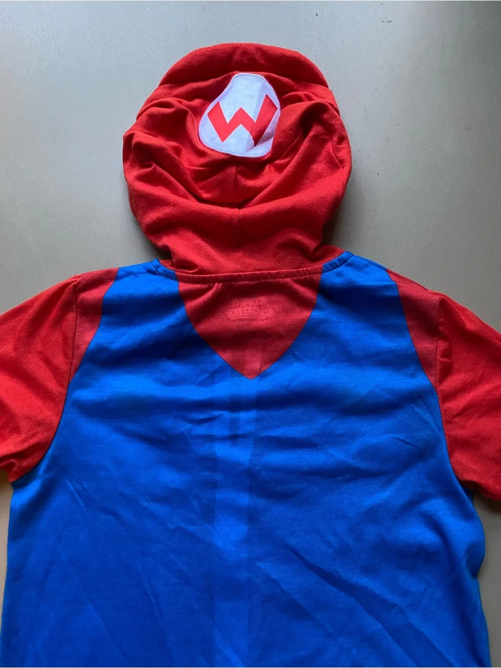 New Halloween Super Mario Hooded Costume (Or Sleepwear per Tag) Kids XS 4/5